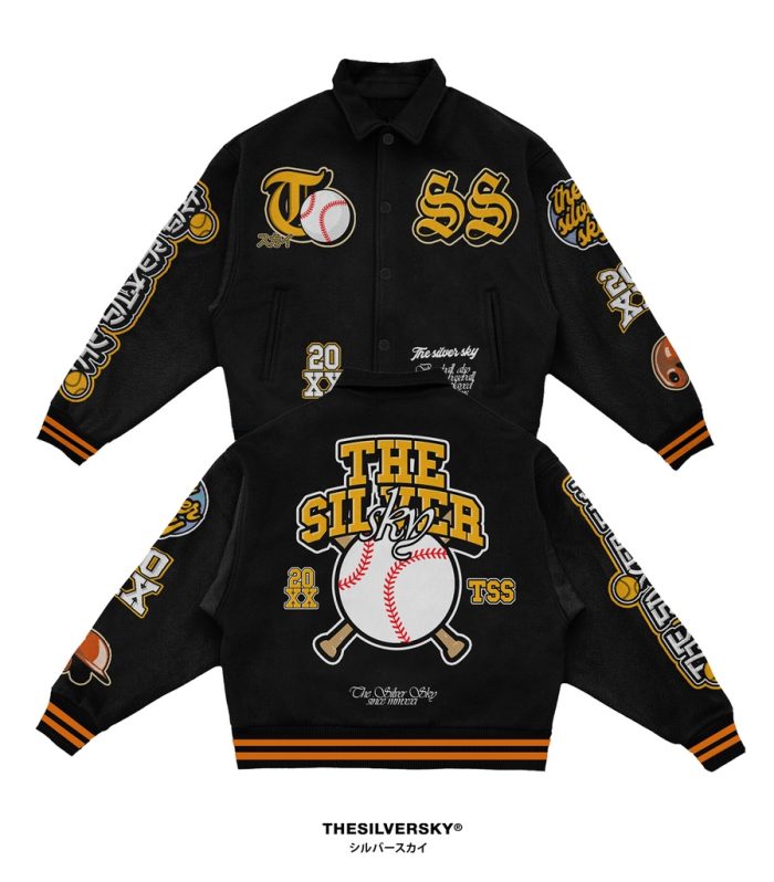 Thesilversky Tokyo Baseball Premium Varsity