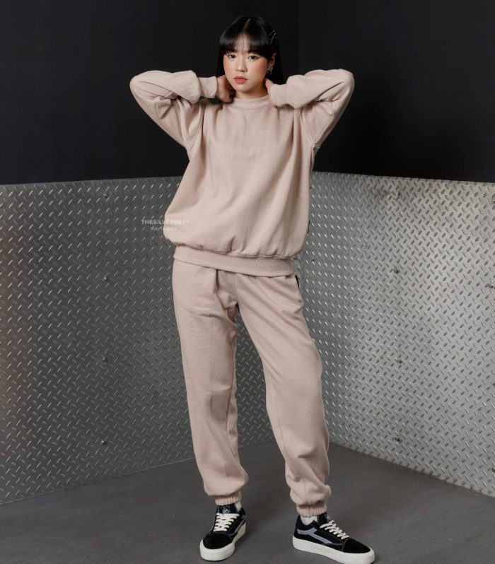 Thesilversky Kuruma Set Crewneck Jogger Sweatpants