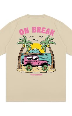 Thesilversky Kaos - On Break - Beige | T-shirt Premium
