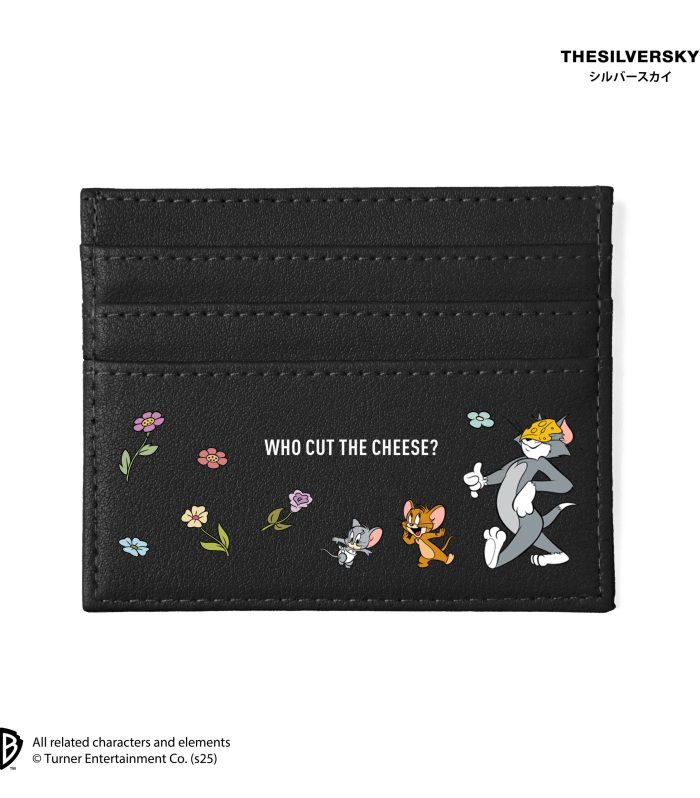 Thesilversky Who Cut Cheese Tom Jerry Classic Card Holder