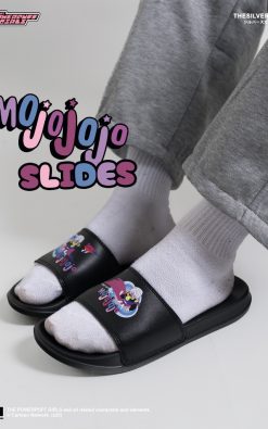 Thesilversky Mojojojo from The Powerpuff Girls Slides Sandal | Slip On Pria Wanita Sendal Slipper Premium