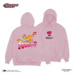 Thesilversky Blossom Powerpuff Girls Hoodie Pullover Dusty Pink