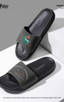 Thesilversky Harry Potter Expecto Patronum Slides Sandal Premium Official