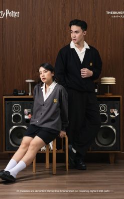 Thesilversky Harry Potter Cardigan Airy Hogwarts Unisex