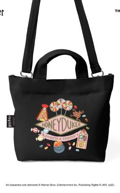Thesilversky Harry Potter Honeydukes Black Mini Slingbag Official