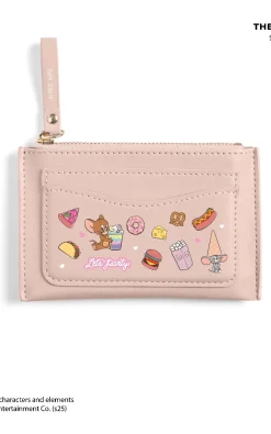 Jerry Tuffy Food Party Card Holder | Dompet Kartu Premium Pink Pastel