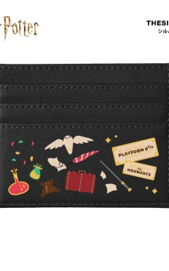 Hogwarts Platform 9 Black Card Holder | Dompet Kartu Harry Potter Official